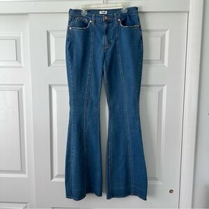 Women’s Wrangler High Waist Flare Jeans Retro Bell Bottom